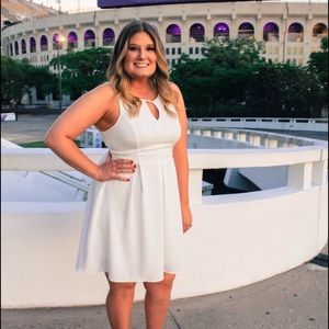 She + Sky white L Dress from Blue Spero